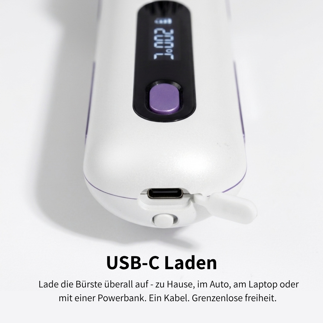 Haarly Mini™ - Kabellose Stylingbürste