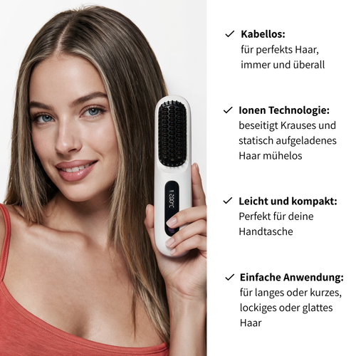 Haarly Mini™ - Kabellose Stylingbürste